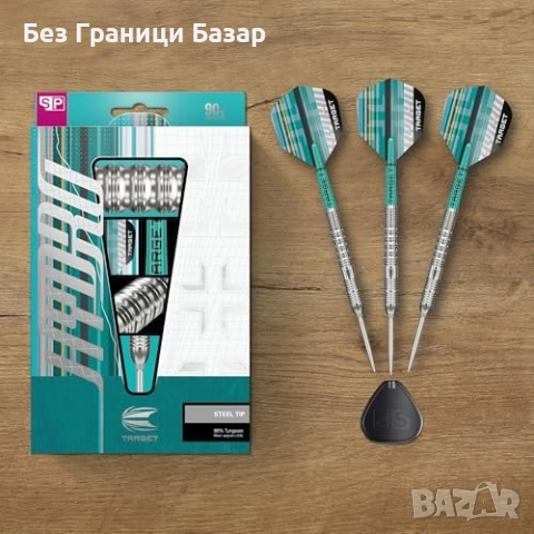 Нови 22g Волфрамови дартс стрели 90% Tungsten Swiss Point Pro Grip Set, снимка 5 - Други спортове - 52080901