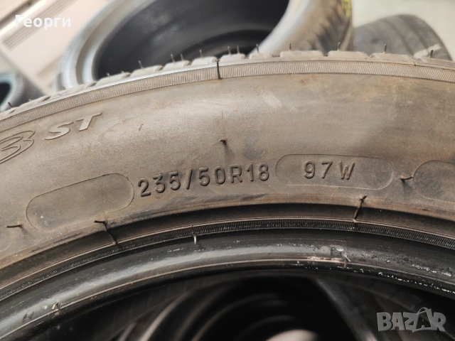 4бр.летни гуми 235/50/18 Michelin, снимка 4 - Гуми и джанти - 53931427