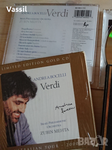 CD Andrea Bocelli - special exclusive editions gold CD специално издание, снимка 4 - CD дискове - 44795938