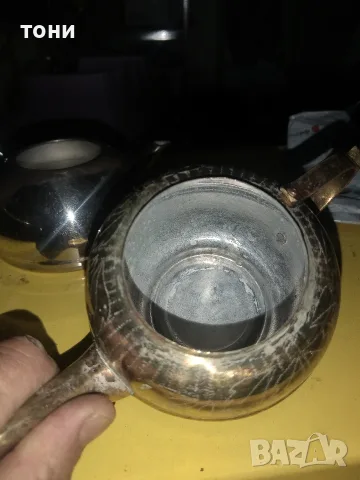 Чайници месингови и , снимка 5 - Антикварни и старинни предмети - 56458436