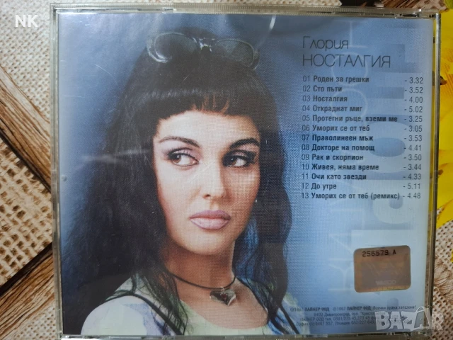 ГЛОРИЯ-НОСТАЛГИЯ , снимка 3 - CD дискове - 50989825