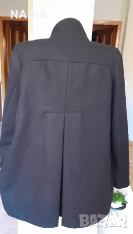 Черно палто на Манго Mango, снимка 2 - Палта, манта - 52342834