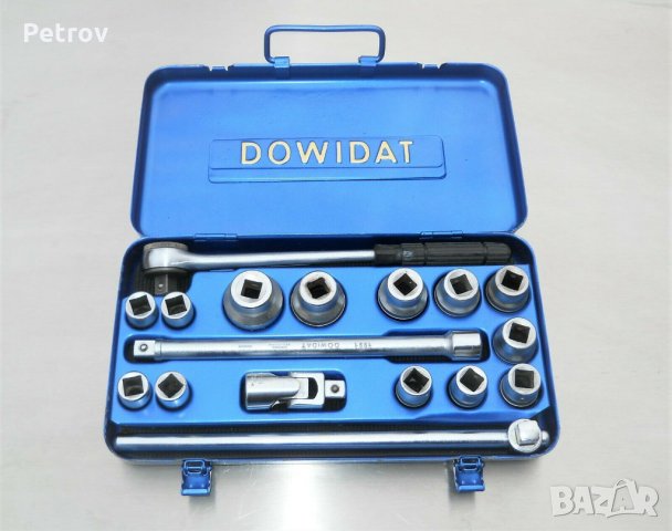 DOWIDAT - 1/2" PROFI Гедория от истинските и коравите !! Вложки 12 - 32 mm !! ORIGINAL DOWIDAT Germa, снимка 1