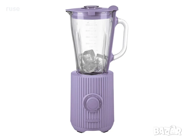 НОВИ! Блендер 600W стъклен съд 1.75л лед, шейкове, смути, супи, снимка 3 - Блендери - 50594457