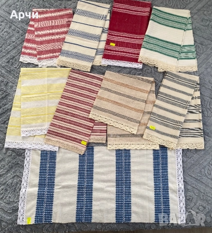 Памучни месали от автентични платове с дантели