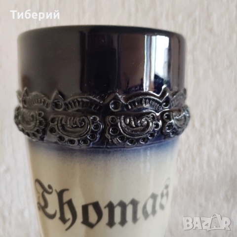 Керамична ваза Байрен Мюнхен, снимка 7 - Вази - 52033564