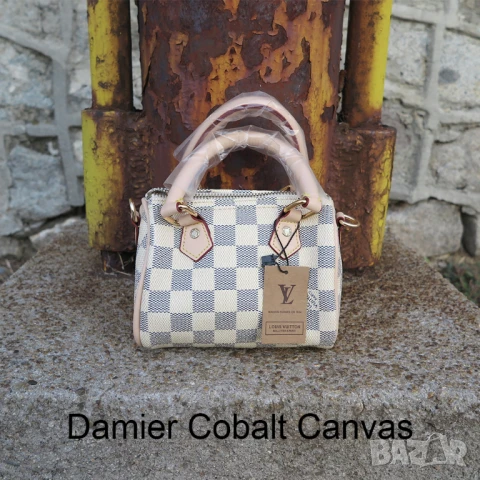 👜 Louis Vuitton Mini Bag – Damier Azur & Damier Cobalt Canvas 👜, снимка 1