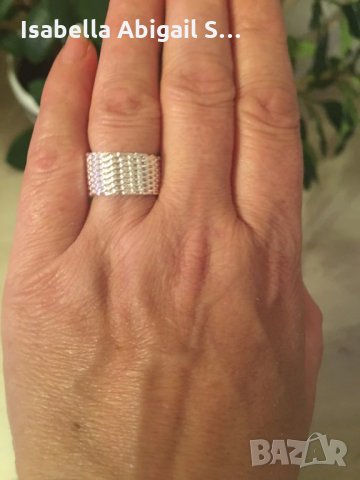 Комплект обици и пръстен, снимка 8 - Бижутерийни комплекти - 31939724