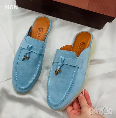 Тренд дизайнерски дамски чехли LP, снимка 2 - Чехли - 49679371