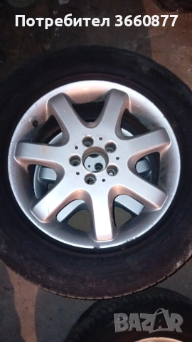 Джанти за Мерцедес МЛ 163 17-ки, снимка 2 - Гуми и джанти - 53061524