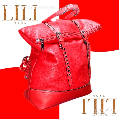 КОЖЕНА ДАМСКА РАНИЦА 