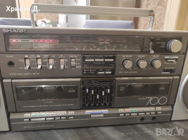 SHARP GF700H, снимка 9 - Радиокасетофони, транзистори - 49973986