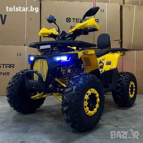 Планинско атв TELSTAR HIGH SPEED ATV SAMURAI 4000W 20Ah Нов модел 2025 за пресечен терен и всякакви , снимка 17 - Мотоциклети и мототехника - 52405599