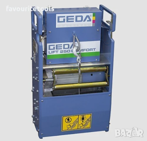 Хаспел Geda Lift 250 Comfort, височина 19м., скорост 30m/min, мощност 1,3kW, снимка 4 - Подемници - 50714051
