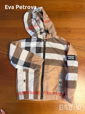 Burberry 98см.2-3 год.детско яке суичер
