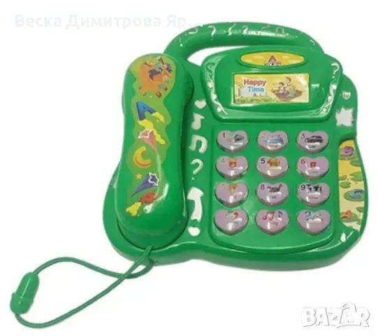 Образователна играчка „Обучаващ телефон“ – Интерактивно обучение за деца, снимка 3 - Образователни игри - 48434222