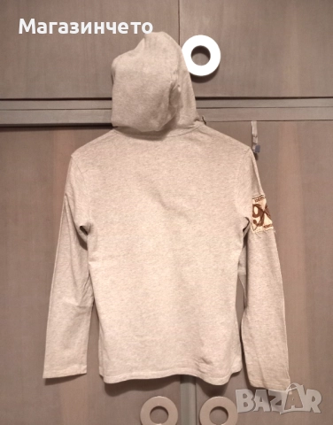 Блуза с дълъг ръкав и качулка, размер 158, снимка 4 - Детски Блузи и туники - 52462985