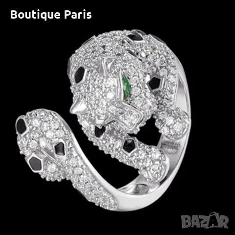 Cartier Panthere пръстен  с лабораторни диаманти 