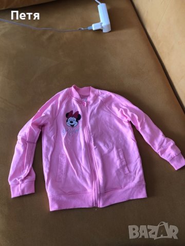 Мини Маус Детски розов суичер за момиче, снимка 1