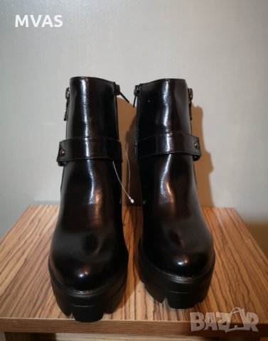 Нови - 30% боти с платформа и грайфер 37 номер, снимка 5 - Дамски боти - 30560396