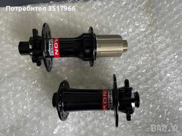 Комплект главини Novatec Новатек 15x110 12x148 boost, снимка 1 - Части за велосипеди - 54011984