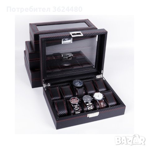 Кутия за часовници с капак, снимка 3 - Други - 40474310