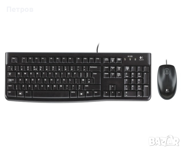 Комплект клавиатура и мишка Logitech, снимка 5 - Клавиатури и мишки - 44699335