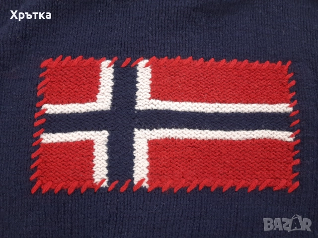 Napapijri North Pole Expedition - Оригинална мъжка жилетка с цип р-р M, снимка 7 - Пуловери - 52421159