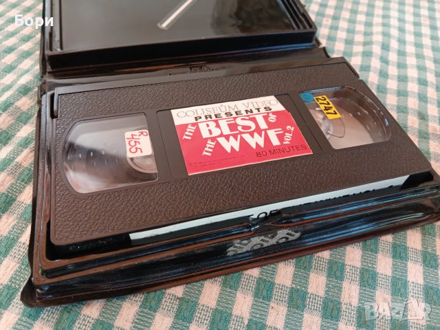 WWF Кеч мания 4 VHS Видеокасети, снимка 7 - Екшън - 42681603