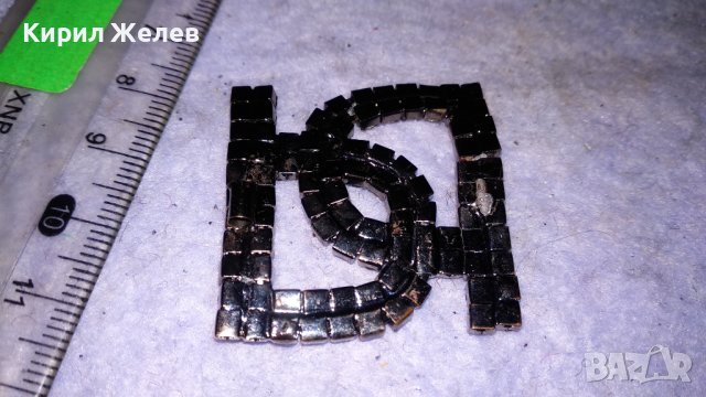 СРЕБРИСТА КРИСТАЛНА МОДНА АРТ - АПЛИКАЦИЯ ЕМБЛЕМА 34565, снимка 3 - Други - 39075224