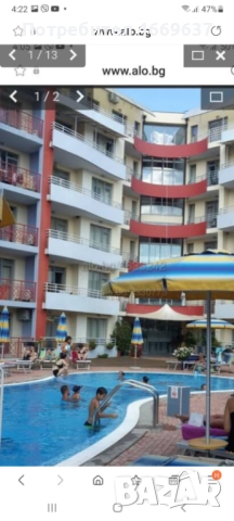 Просторен едностаен апартамент в центъра на Слънчев бряг до рестирант Джани, снимка 4 - Апартаменти - 52665781