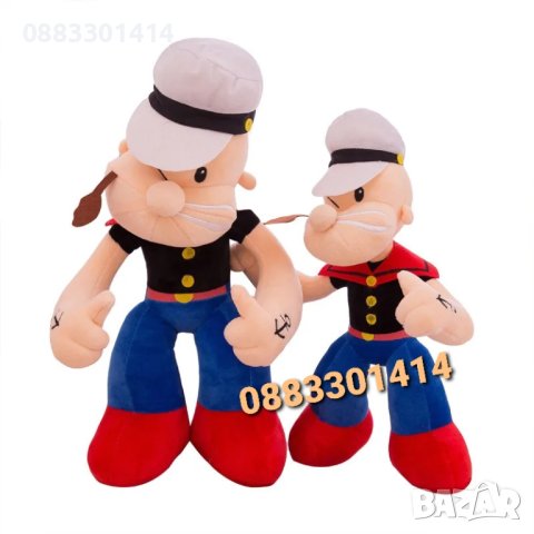 Попай моряка Плюшен Popeye, снимка 1 - Плюшени играчки - 42779071
