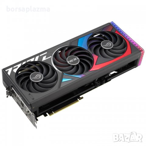 Видео карта ASUS GeForce RTX 4070 Ti ROG Strix O12G, 12288 MB GDDR6X, снимка 3 - Видеокарти - 39319626