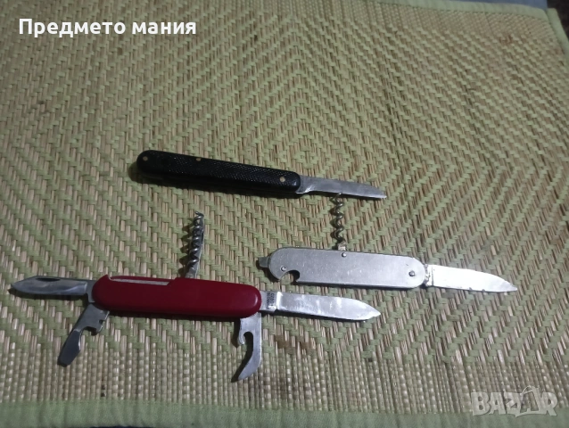 Лот от 3 колекционерски и ретро джобни ножчета, ножче ножка, снимка 8 - Ножове - 53940093