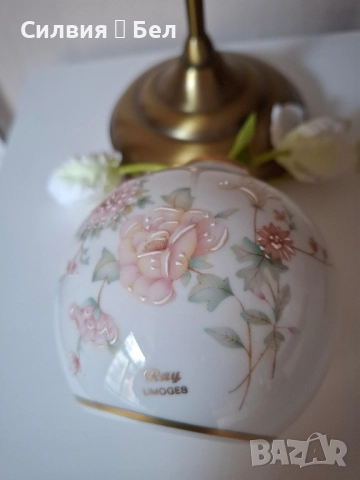 Ваза порцелан LIMOGES , снимка 4 - Вази - 51587778