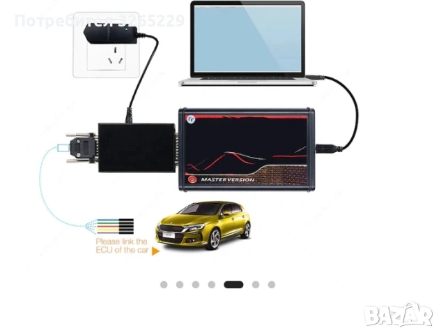 Автоматичен интерфейс KESS V2 Master Version RED Remapping Chiptunning v5.017, снимка 2 - Друга електроника - 54314387