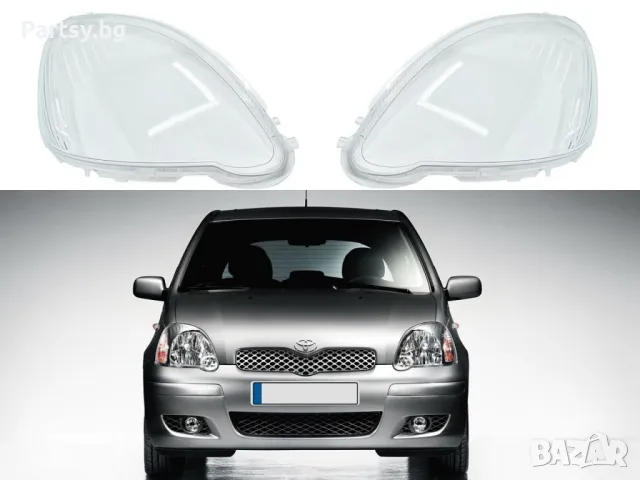 Стъкла за фарове на Toyota Yaris Facelift (2003-2006), снимка 3 - Части - 47785063