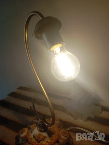 Настолна лампа в стил арт деко, снимка 6 - Настолни лампи - 50828831