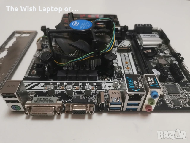 Дъно процесор и рам Asrock, снимка 5 - Дънни платки - 53277465