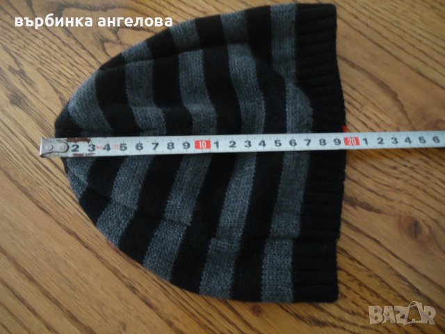 Дамска шапка за малка глава- плетиво, снимка 4 - Шапки - 38230265