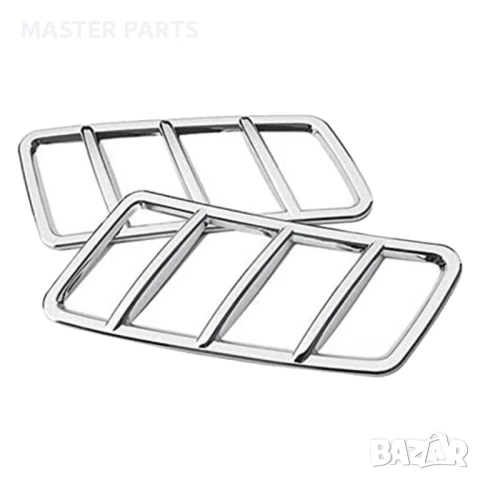 Хромирани добавки за отворипреден капак Mercedes w166 ML GLE GL GLS