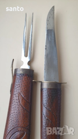 Винтиж комплект за барбекю , снимка 4 - Антикварни и старинни предмети - 53929848