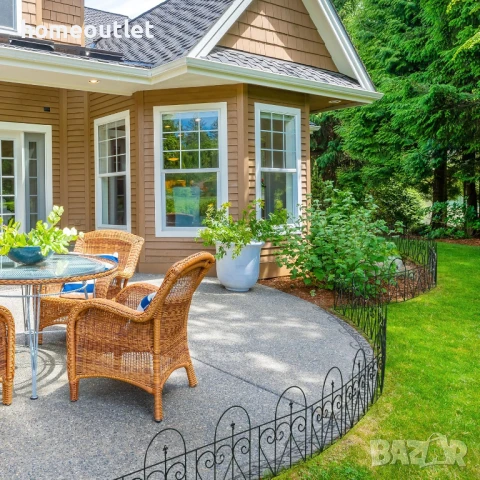 ПРОМОЦИЯ Модулна декоративна ограда за двор, 14 части ELEVENS A-HW89009 , снимка 3 - Огради и мрежи - 50977244