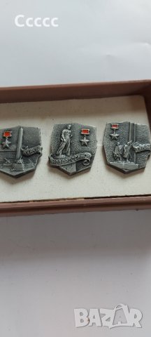 Колекция от  значки "Города герои", снимка 1