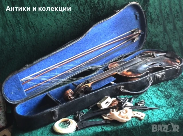 Стара цигулка от 1809г, снимка 2 - Антикварни и старинни предмети - 51261990