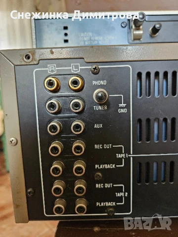 Усилвател Technics SU-V4A class A+тунер Technics ST-Z35L, снимка 8 - Аудиосистеми - 51074525