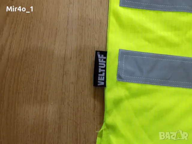 нова работна тениска veltuff work wear риза блуза горнище худи светлоотразителна мъжка оригинал L, снимка 3 - Тениски - 49915510