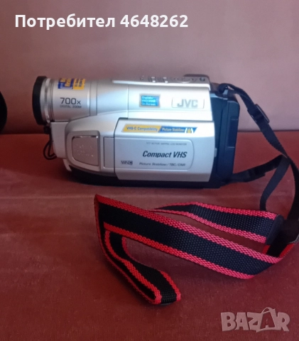 Камера JVS Compact VHS, снимка 6 - Камери - 52631321