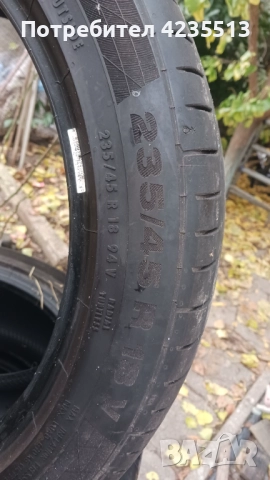  Летни Гуми Continental 235 45 18, снимка 3 - Гуми и джанти - 52429318