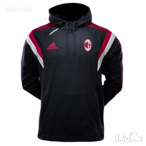 Мъжко горнище Adidas x AC Milan | XL размер, снимка 2 - Суичъри - 53091467